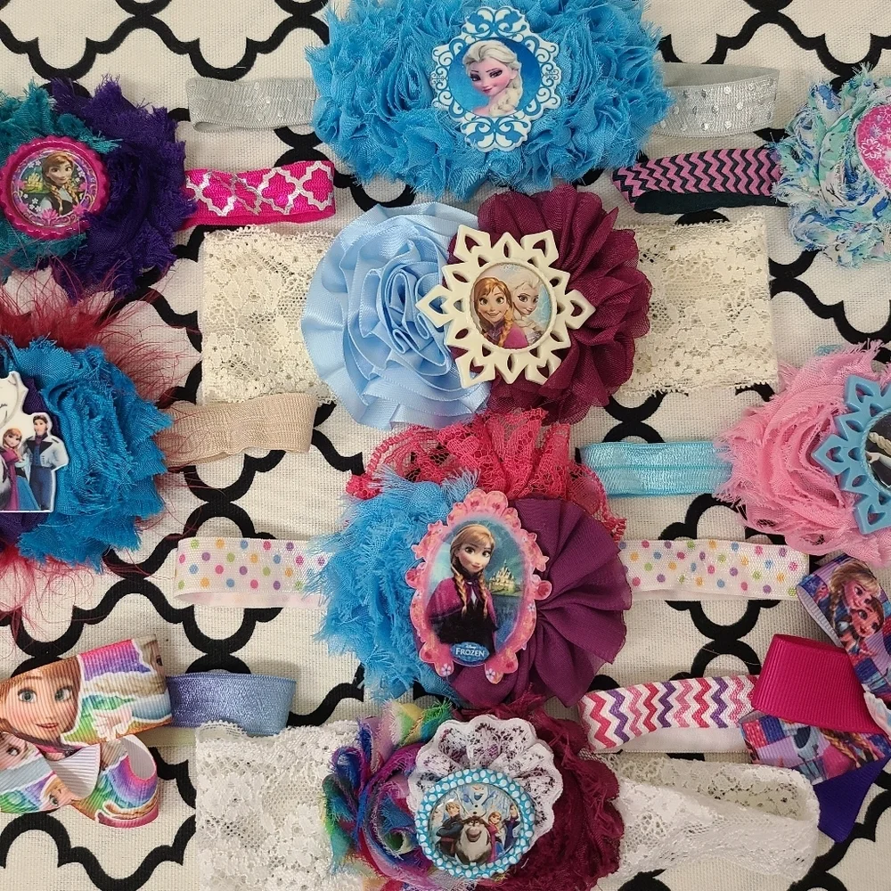 New Reseller Frozen Themed Hair Accessory Bundle